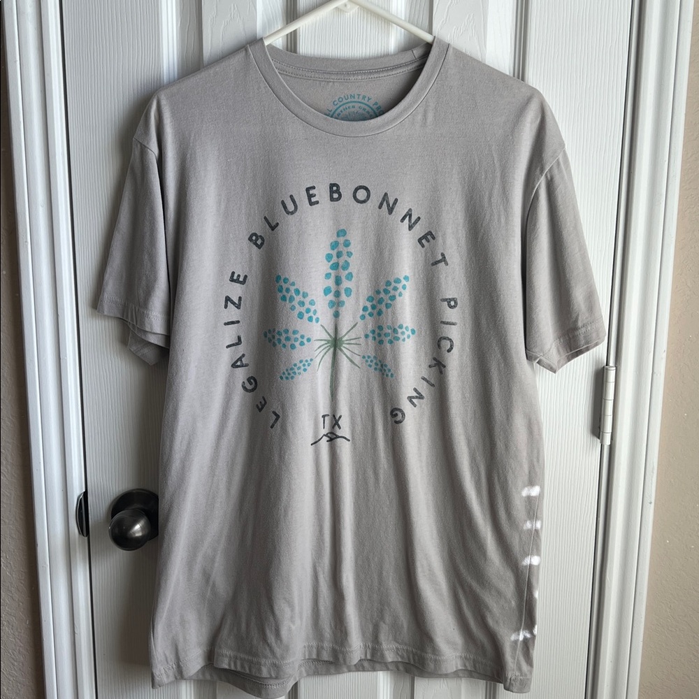 Legalize Bluebonnet Picking tshirt